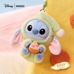 100% Authentic MINISO x Disney Stitch Eat Something Before Sleep “Crispy Pizza”